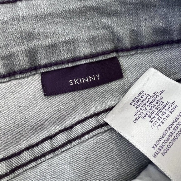 Not Your Daughter Jeans Grey Skinny Jeans Lift Tuck Technology Size 2 - Picture 8 of 10